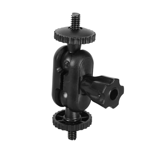 Image of Double Ended 1 / 4inch Male Threaded Screw Adapter for Video Equipment and Lighting Setup Camera Cage Accessory
