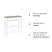 HOMCOM Mesa de Consola Multifuncional Mesa Auxiliar para Sala Pasillo Comedor con...