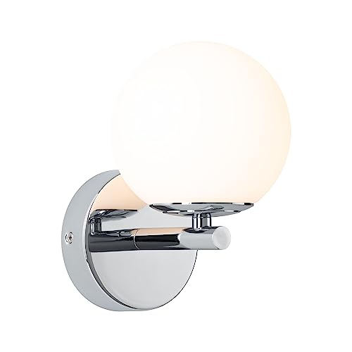 Luminaire salle de bain IP44 Paulmann Gove chrome pour miroir élégant