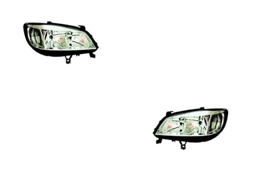 Johns, Juego de faros delanteros para Opel Zafira A 04/99 – 06/05 H7/HB3, juego izquierdo y derecho