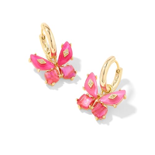 Kendra Scott Bianca Butterfly Huggie Earrings, Fashion Jewelry for Women
