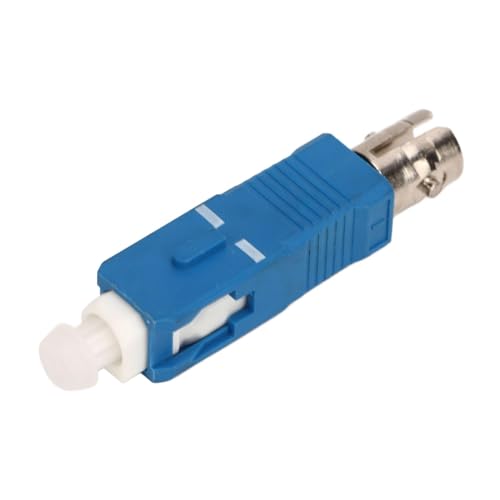DeWin - DeWin Adaptateur ST SC, Monomode ST, Connecteur De Fibre Optique Monomode Coupleur De Adaptateur SC Mâle vers St Femelle 1310 Nm à 1550 Nm