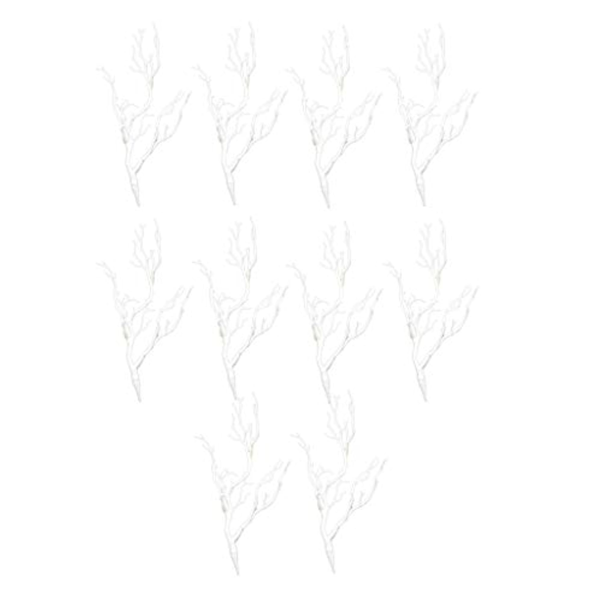 10pcs Simulation Artificial Branches Small Trees Branch Table Decor