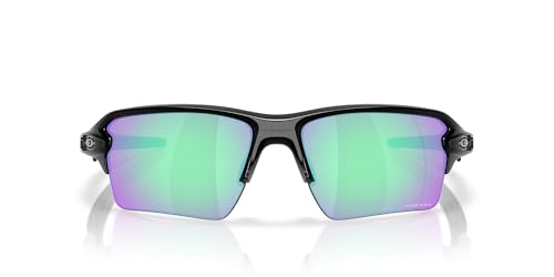 Oakley Man Sunglasses Polished Black Frame, Prizm Golf Lenses, 63MM