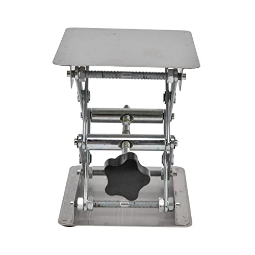 Support élévateur de laboratoire extensible en acier inoxydable