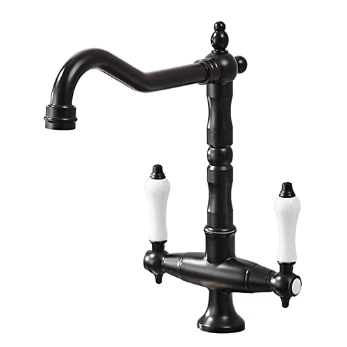 Robinet de lavabo rétro en laiton pour créer une ambiance spa et vintage chez soi