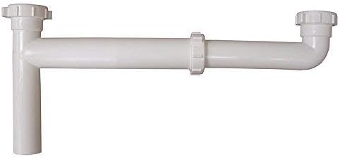 PVC Telescoping Endoutlet Waste with Adjustable Arm - 1.5 x 16 in.