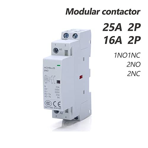 Contacteur modulaire 2P 25A pour s&eacute;curiser et automatiser vos circuits de maison - 2