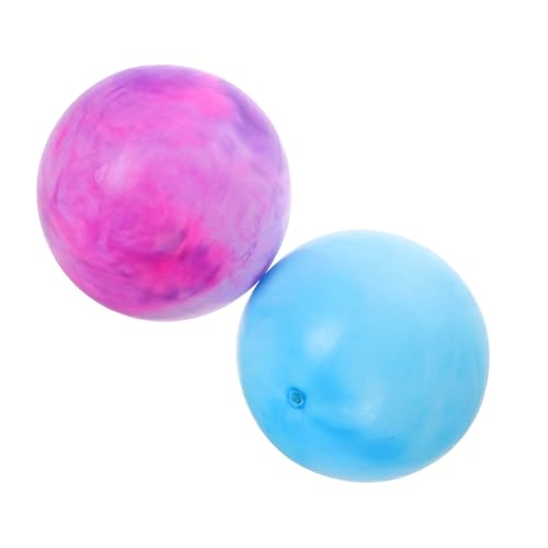 Toddmomy 2pcs Inflatable Pilates Balls Exercise Beach Ball for Pool Workouts Durable Design for Fitness and Play Lightweight Travel Friendly Versatile Use