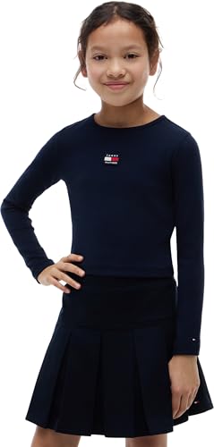 T-shirt fille Tommy Hilfiger extensible qui ne se déforme pas pour ado 16 ans