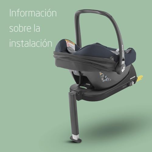 Miniatura 5 de Maxi-Cosi Base Para Silla De Coche Cabriofix I-Size, 40-75 Cm, 0-12 Kg, Grupo 0 , Base Isofix, Confirmación De Correcta Instalación, Click Go, Negro