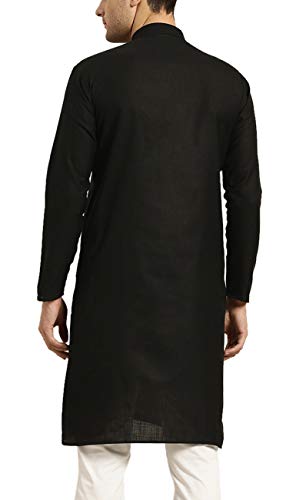 Image of SOJANYA Men's Cotton Straight Fit Casual(Since 1958 Solid Kurta Crafted for Elegance