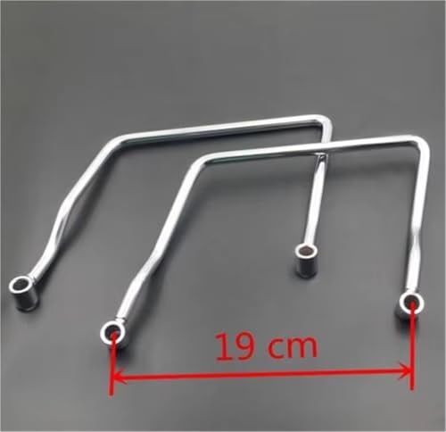 Support de sacoche moto chrome de haute qualité pour Boulevard