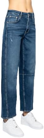 Mavi Damen Leila W/Cut Jeans, Dark STR, 32/36