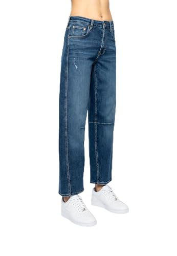 Jeans Mavi Leila W/Cut femme moderne toile denim haut de gamme finitions main