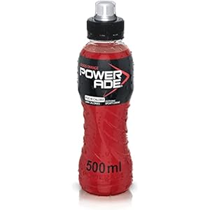 12x Powerade Arancia Rossa Bevanda energetica energiedrank rood oranje 50 cl