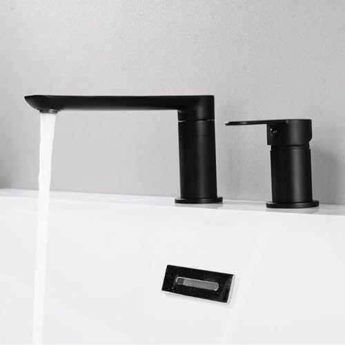 Mitigeurs de lavabo 2 trous MOCHAMIK robinet salle de bain chaud froid pivotant 360 antique