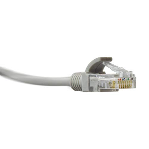 Cable de red Ethernet Cat5e 150 ft con conector RJ45 miniatura 2