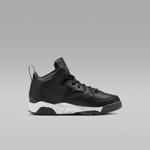 Jordan Flight Club '91 Little Kids' Shoes (DM1686-001, Black/White)3