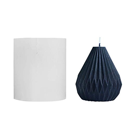 Cassiela Silikon Kerzenformen Birnenförmige Kerzen DIY Form Gießform Handgefertigte Silikonform für Handarbeit…