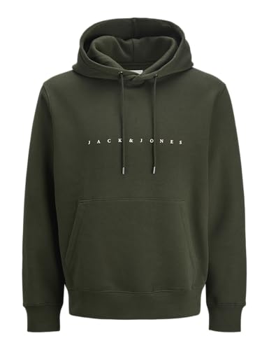 JACK & JONES Male Kapuzenpullover Plus Size Logo Kapuzenpullover – Ansicht 1