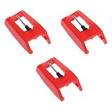 3 Stück Grammophon-Plattenspielernadeln, Grammophon-Zubehör, Grammophon-Teile-Ersatz