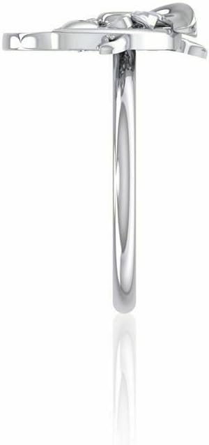 Hammerhead Shark Filigree Ring 925 Sterling Silver Fine Sea Life Totem Jewelry