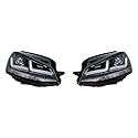 OSRAM Ledriving Led Scheinwerfer, Als Halogenersatz Zur Umrüstung Auf Led, Für Linkslenkerfahrzeuge, Schwarz Edition (1 Komplett-Set)