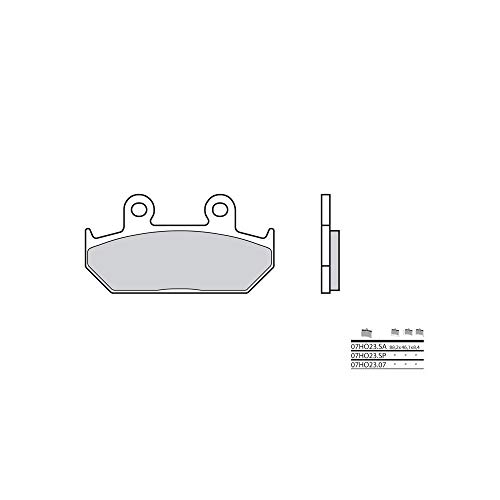 Plaquettes de frein Brembo 07HO2307 organique anti-usure disque de moto