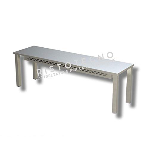 Ripiano d'appoggio per Tavolo Singolo • H. cm. 40 • RISCALDATO - 140x35x40H