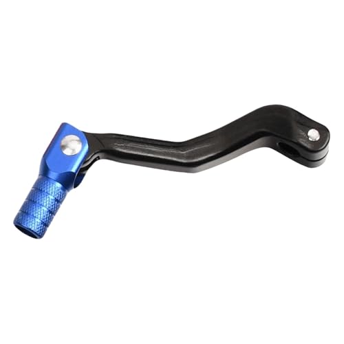 Levier de vitesse moto pliable en aluminium noir et bleu pour Kayo NC 125 150 200