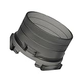 CHIZISX Accessorio per maniglia per macchina da caffè a prova di fuoriuscite con impugnatura migliorata PCTG Texture anelli di dosaggio per anelli di polvere per macchina da caffè coerente