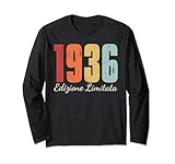 Photo Gallery annata 1936 edizione limitata anni 88 compleanno maglia a manica Photo Gallery annata 1936 edizione limitata anni 88 compleanno maglia a manica
