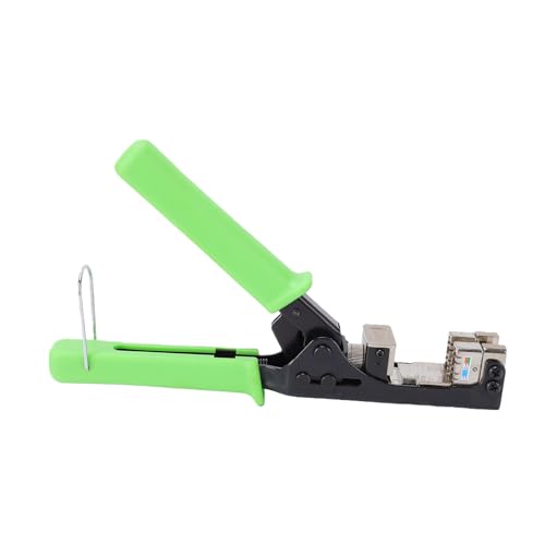 Terminación simultánea de 8 cables con esta herramienta para CAT6A CAT6 CAT5E 5