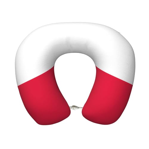 Almohada de viaje espuma viscoelástica U con funda lavable