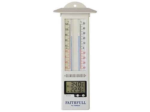 Faithfull FAITHMMDIG thermomètre-hygromètre avec mémoire des températures max et min