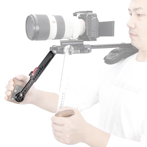 Image of NICEYRIG Rosette Mount Extension Arm for DSLR 15mm Shoulder Rig Support-637