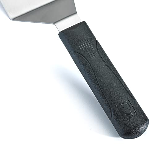 Image of Mercer Culinary Millennia Turner /Spatula, 6 Inch x 3 Inch Blade, Black Handle