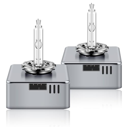Erato D5S 6000K 25W Ampoules de phares au xénon HID Blanc Diamant Lampe décharge Feux Croisement et Route 12V Lampe Remplacement xénon Ampoule Remplacement...