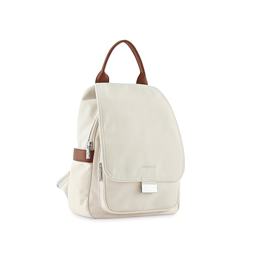 Image of Fastrack Casual Backpack for Girls | Nylon Women's Handbags | Space for 2 Bottle Holder| Ladies Purse Handbag | Backpack for Casual Carry