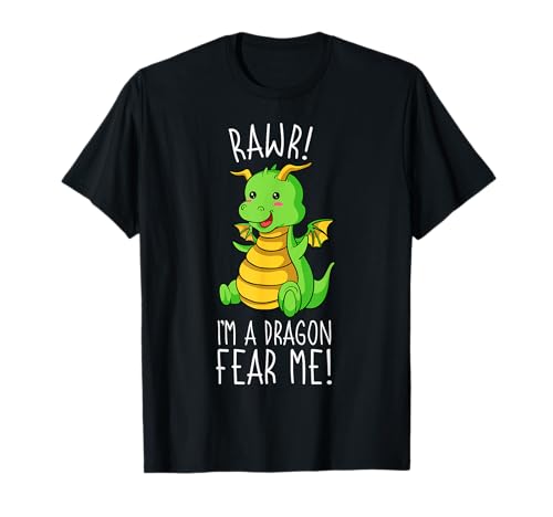 Rawr I'm A Dragon Mythical Legendary Creature T-Shirt