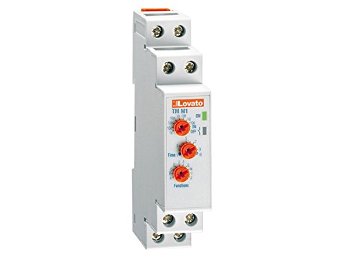 Lovato Electric TMM1 Inc - Multifunction Time Relay. Multiscale. Multivoltage. 1 Relay Output, Modular Version, 12-240Vac/DC