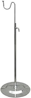 Single Hook Adjustable Chrome Countertop Handbag Display Stand Hanger for Purses, Hanging Forms, Accessories