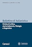Bollettino Di Italianistica. Rivista Di Critica, Storia Letteraria, Filologia E Linguistica (2023) (Vol. 1) - 2