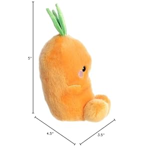 Auroraadorablepalmpalscheerfulcarrotstuffedanimalpocketsizedplaycollectablefunorange5inches Urban Country Home Decor Aurora adorable palm pals cheerful carrot stuffed animal pocket sized play collectable fun orange 5 inches urban country home decor