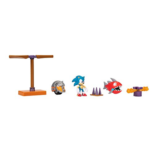 Sonic The Hedgehog Action Figures 2.5" Diorama Set - Flying Battery Zone - Image 3