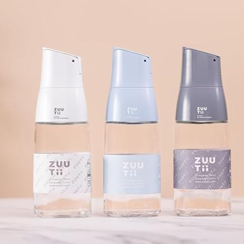 Zuutii Oil Dispener for Cooking,Olive oil bottles.3 Pack Cover
