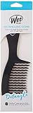 WetBrush Detangling Easy Glide Comb, Wave Tooth Design with Large Surface Area to Glide Through Tangles, Wet Brush Comb is Gentle on Hair, For All Hair Types, Black
