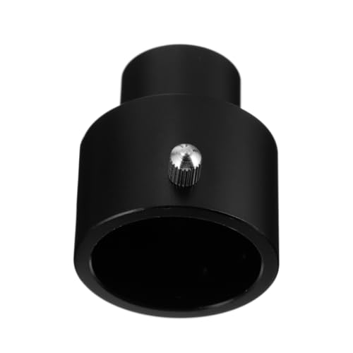 Balacoo Aluminum Eyepiece to Mount Adapter 0.965 to 1.25 Inch Threaded for Reduced Reflections