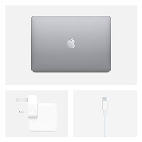 Image of 2020 Apple MacBook Air (13.3-inch /33.78 cm, 1.1GHz Dual-core 10th-Generation Intel Core i3 Processor, 8GB RAM, 256GB Storage) - Space Grey